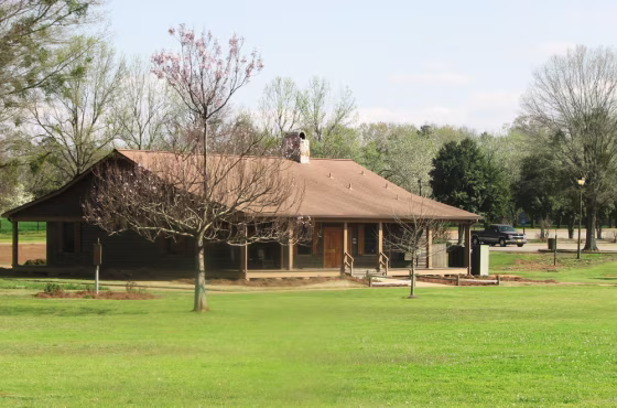 The Plains Visitor Information Center in Plains, Ga. — the hometown of former President Jimmy Carter — stands as a reminder that even one of the most sacred names in Georgia politics can fall victim to a budget crisis.