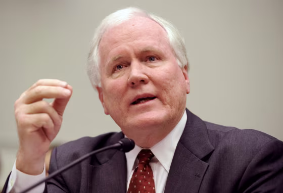 Image: Edward Liddy, Chairman and CEO of the American International Group