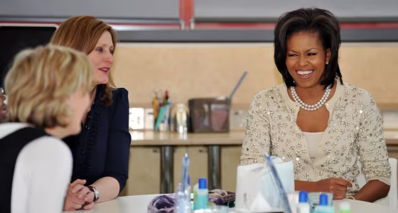 Image: U.S. First Lady Michelle Obama