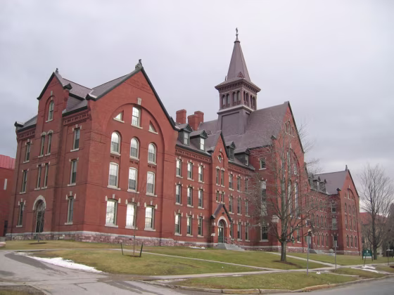 Image: UVM's Old Mill building