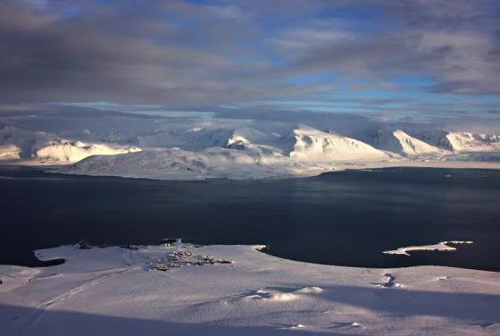 Researchers at this science station in Norway's Arctic detected a rise in methane emissions last year.