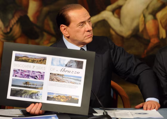 Image: Italian Prime Minister Silvio Berlusconi