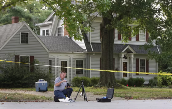 Image: Virginia State Police prepares a camera