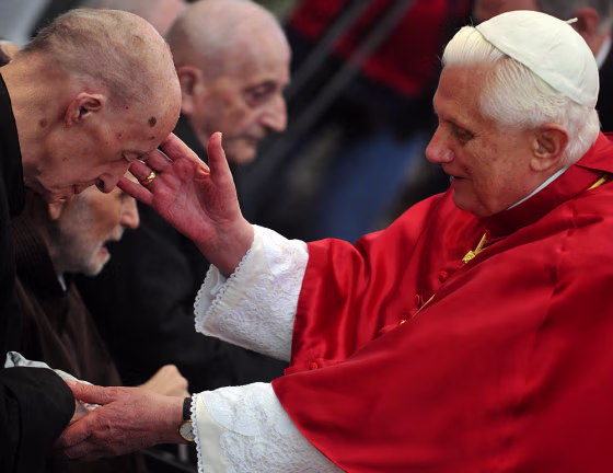 Image: Pope Benedict XVI in Stara Boleslav