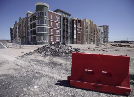 Image: Manhattan West, a stalled condominium project