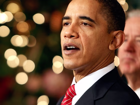 Image: President Barack Obama delivers remarks after the Senate passed their version of health care reform