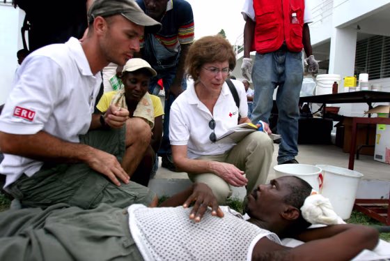 Image: American Red Cross president and CEO Gail McGovern