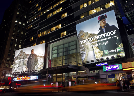 Image: Times Square billboards