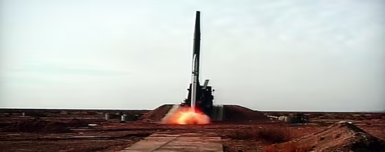 Image: Iranians fire rocket