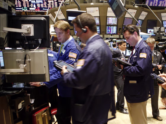 Image: Traders