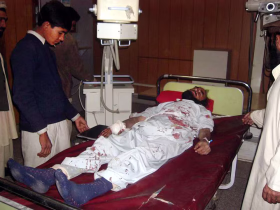 Image: Bomb blast killed dozens in Khyber Agency