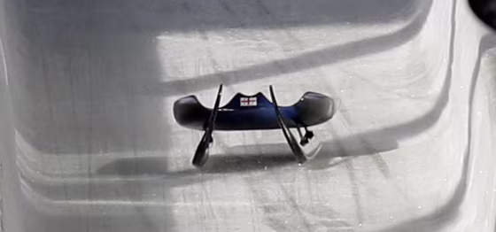Image: Nodar Kumaritashvili's sled