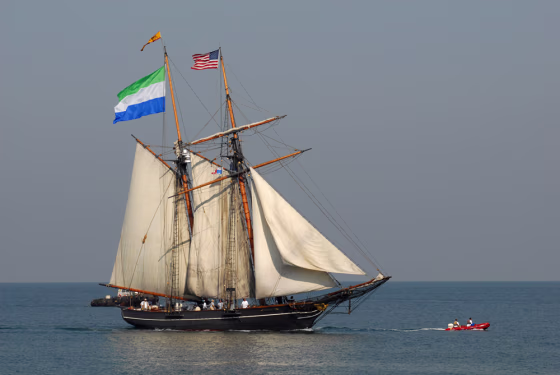 Image: Freedom Schooner Amistad, a near-replica of the ship that sparked a 19th century slave revolt