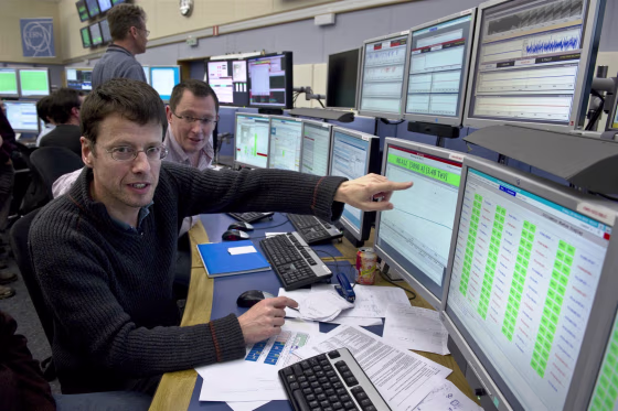 Image: LHC control center
