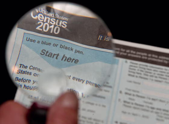 U.S. Census form