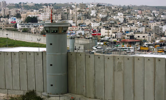 Image: Israeli separation wall