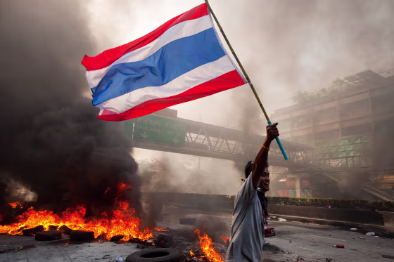 Image: Violence in Bangkok