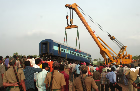 Image: Indian train accident