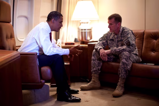 Image: President Obama and Gen. Stanley McChrystal,
