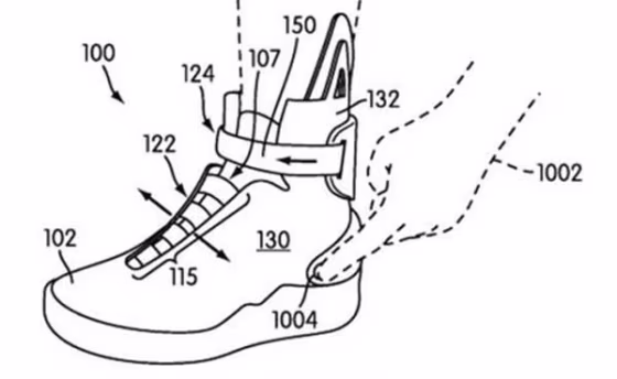 Image: Nike's self tying shoe