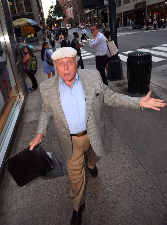 Wallace "Wally" Bock, attorney for Huguette Clark, outside his office in Manhattan on Thursday, after the district attorney began investigating his client's finances.