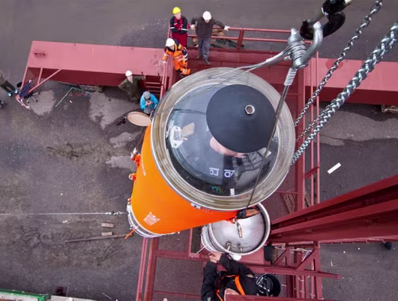 Image: Copenhagen Suborbitals' suborbital rocket