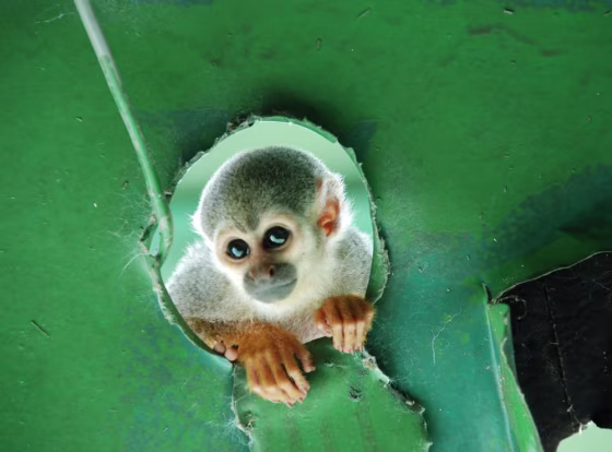 Image: A monkey in Brazil