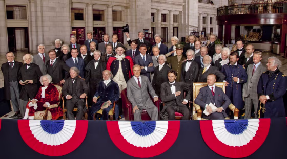Image: Wax presidents