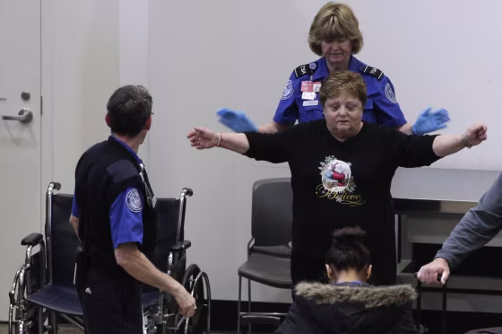 Image: TSA patdown