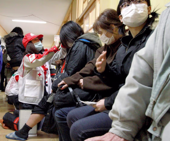 Image: A nurse from Japan Red Cross
