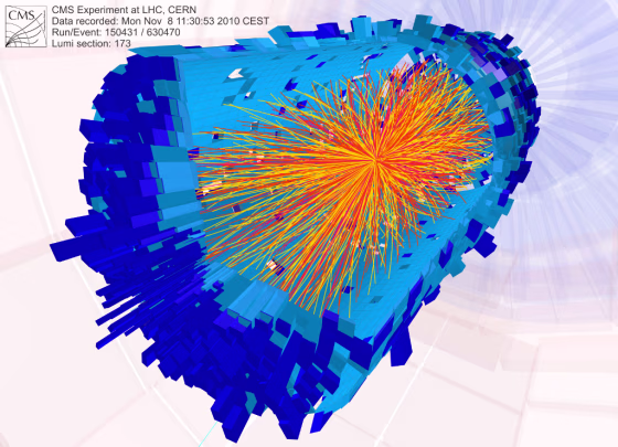 Image: Proton collision