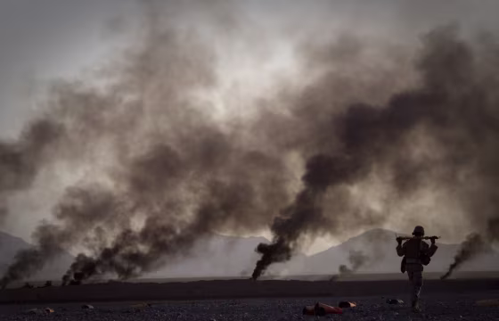 Image: Marine in Afghanistan