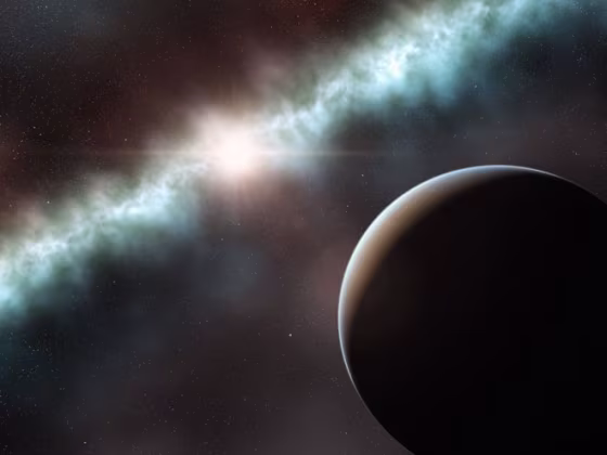 Exoplanets near the galactic center could accumulate sufficient dark matter to keep them warm enough to sustain life.
