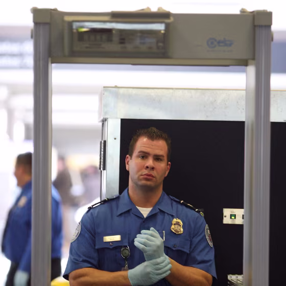 Some day, people with implants&nbsp;— and guns — might be able to pass through this kind of security by using magnetic invisibility.