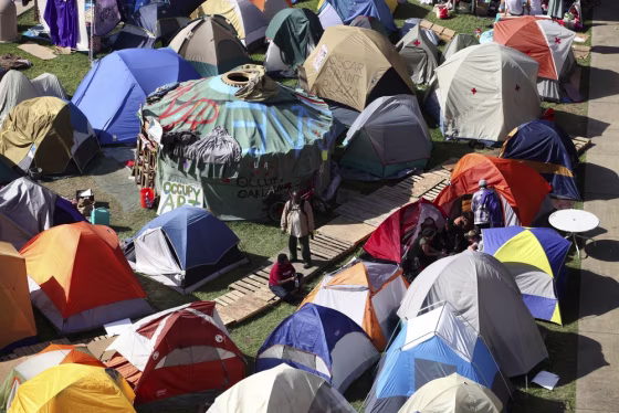 Image: 'Occupy Oakland' protesters on Wednesday