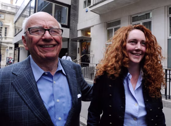 Image: Rupert Murdoch, Rebekah Brooks