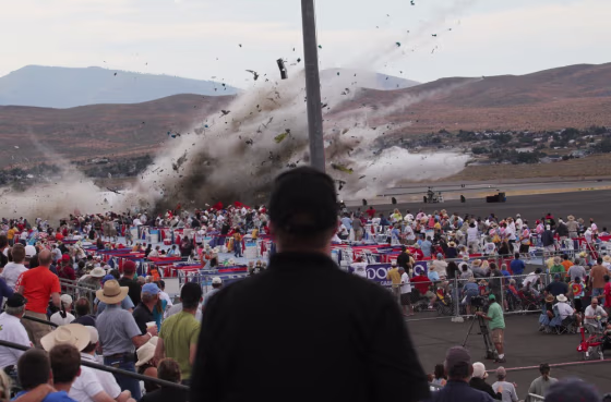 Image: Crash at Reno Air Show