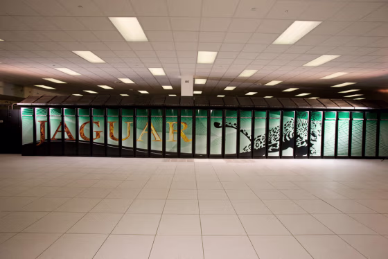 Image: The \"Jaguar\" supercomputer