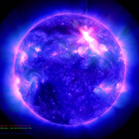 Image: Solar outburst