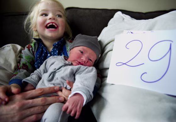 Image: Leap year baby