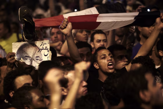 Image: Egypt return to Tahrir