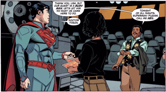 Astronomer Neil deGrasse Tyson helped DC Comics, home of the Superman comics, find a plausible star to be the host of the superhero's home planet, Krypton.