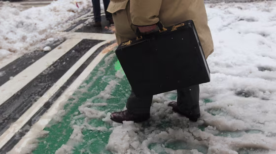 Image: Northeast Snow Storm Slams New York City