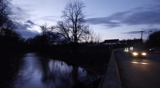 Image: Neshaminy Creek in Chalfont, Pa.