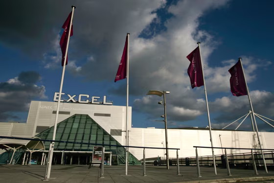 Image: A view of the Excel centre in London