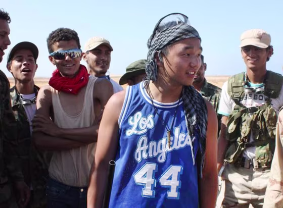 Image: Chris Jeon in Libya