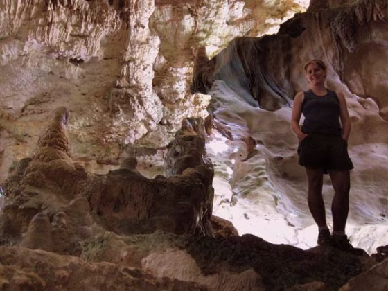 A cave on the remote South Pacific island of Niue.