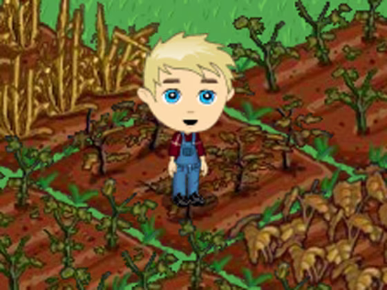 This&nbsp;little farmer may lose his neighbors as social network games such as FarmVille lose players. 