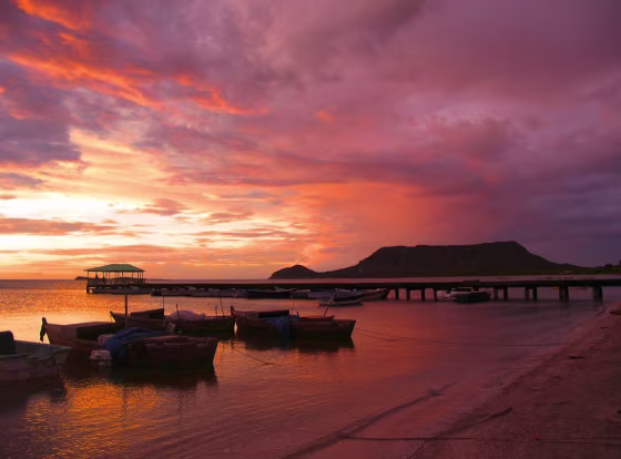 sunset, Montecristi, Dominican Republic