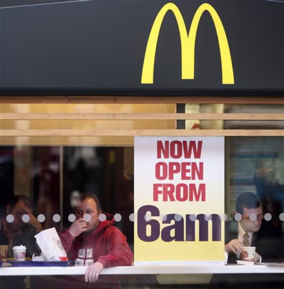 BRITAIN MCDONALDS